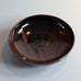 Taizé, France, ceramic bowl with glossy brown glaze K2022