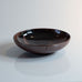Taizé, France, ceramic bowl with glossy brown glaze K2022