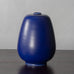 Erich and Ingrid Triller for Tobo, vase withsemi matte cobalt blue glaze 