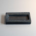 Carl Harry Stålhane for Rörstand, Sweden, rectangular stoneware dish with blue glaze L3496