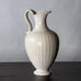 Gunnar Nylund for Rörstrand, large stoneware pitcher with white glaze J1133