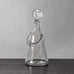 Two decanters by Erik Hoglund for Boda