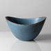 Group of ovoid bowls with blue glaze Gunnar Nylund for Rörstrand, Sweden