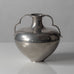 CG Hallberg, Sweden, pewter handled vase L3002