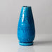 Three chamotte vessels with turquoise glaze by Gunnar Nylund for Rörstrand, Sweden