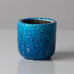 Gunnar Nylund for Rörstrand, Sweden, stoneware vase with glossy blue glaze J1610