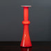 Per Lutken for Holmegaard, Denmark "Carnaby" candlestick vase in red and white J1164