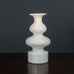 Per Lutken for Holmegaard, Denmark, "Carnaby" vase in white glass J1136