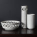 Group of chamotte vessels with white glaze by Gunnar Nylund for Rorstrand, Sweden