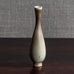Berndt Friberg for Gustavsberg, Sweden, unique stoneware miniature vase with gray haresfur glaze K2234