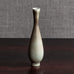 Berndt Friberg for Gustavsberg, Sweden, unique stoneware miniature vase with gray haresfur glaze K2234