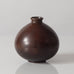 Just Andersen, Denmark, round bronze vase L3033