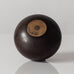 Just Andersen, Denmark, round bronze vase L3033