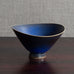 Two blue bowls by Berndt Friberg for Gustavsberg, Sweden