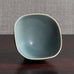 Berndt Friberg for Gustavsberg, Sweden, stoneware bowl with pale blue haresfur glaze M4052