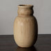 Patrick Nordstrom for Royal Copenhagen, stoneware vase with pale peach glaze J1013