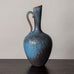 Gunnar Nylund for Rorstrand, Sweden, stoneware jug with blue and purple glaze H1641