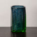 Benny Motzfeldt for Randsfjord, Norway, vase in blue and green bubbled glass J1204