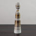 Bjorn Wiinblad for Rosenthal, cylindrical porcelain bud vase with gold pattern L3035