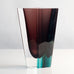 Kaj Franck for Nuutäjarvi-Nottsjö, Finland, large purple "Prisma" vase H1061
