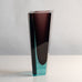 Kaj Franck for Nuutäjarvi-Nottsjö, Finland, large purple "Prisma" vase H1061