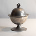 Celestine Andersson, Sweden, decorated pewter footed jar L3764