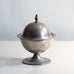 Celestine Andersson, Sweden, decorated pewter footed jar L3764
