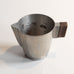 GAB Tenn, Sweden, pewter cream cup with wooden handle L3864