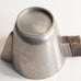 GAB Tenn, Sweden, pewter cream cup with wooden handle L3864