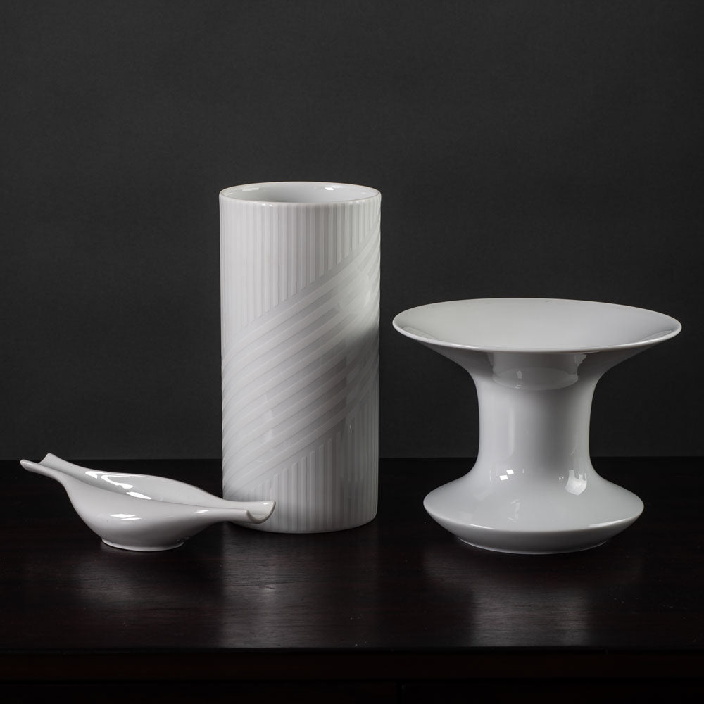 Three porcelain vases by Rosenthal