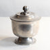 GAB Tenn, Sweden, pewter lidded bowl with seed pod handle M4139
