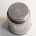 Lundin & Lindberg, Sweden, pewter lidded jar with sculptural finial M4197
