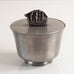 Schreuder & Olsson, Sweden, pewter deco lidded bowl M4140