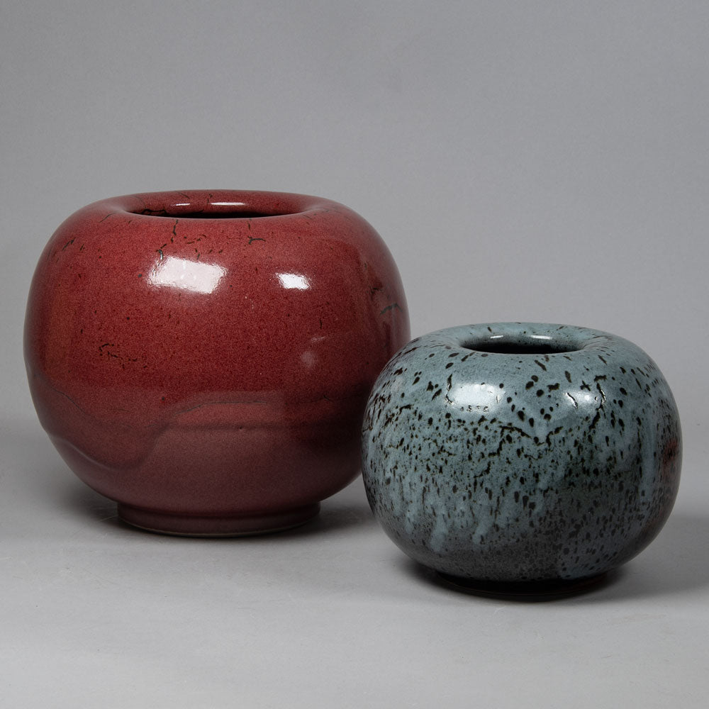 Two round vases by Horst Kerstan, Germany