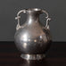 Eskilstuna Metall & Thermosindustri (EMTI), Sweden, pewter vase with two handles J1433