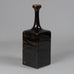 Karl Scheid, Germany, large bottle vase with glossy tenmoku glaze H1568