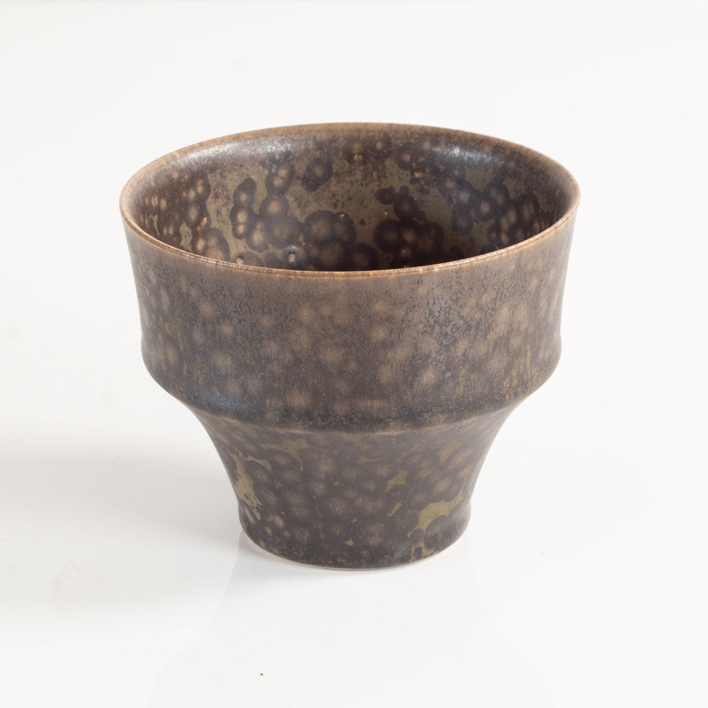 Hubert Griemert, Germany, ceramic bowl with brown glaze K2809