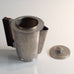 GAB Tenn, Sweden, pewter tea pot with wooden handle L3863