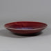 Gerry Williams, US, Unique stoneware bowl with oxblood glaze N7865