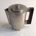 GAB Tenn, Sweden, pewter tea pot with wooden handle L3863