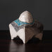 Wayne Higby, US, stoneware sculptural lidded vessel from the "Island" series K2720