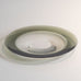 Timo Sarpaneva for Iittala, green glass dish N9688