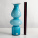 Per Lutken for Holmegaard, Denmark, "Carnaby" vase in blue glass M4187