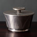 Oscar Antonsson for Athena Ystad, Sweden, pewter lidded jar with horse to lid L3098