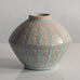 Stig Lindberg for Gustavsberg, unique stoneware vase with impressed pattern M4183