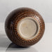 Stig Lindberg  for Gustavsberg, unique stoneware vase with matte brown glaze M4237