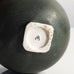 Otto Meier, Germany, unique ceramic vase with green and white matte glaze L3741