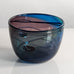 Eva Englund, Muraya Studio, Sweden, blue, green and purple glass vase M4168