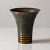 Carl Sorensen, US, patinated bronze vase L3128