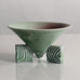 Colin Pearson, UK, unique stoneware bowl with celadon and oxblood glaze M4096